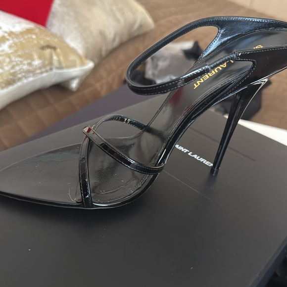 Saint Laurent high mule sandal - Picture 3 of 4